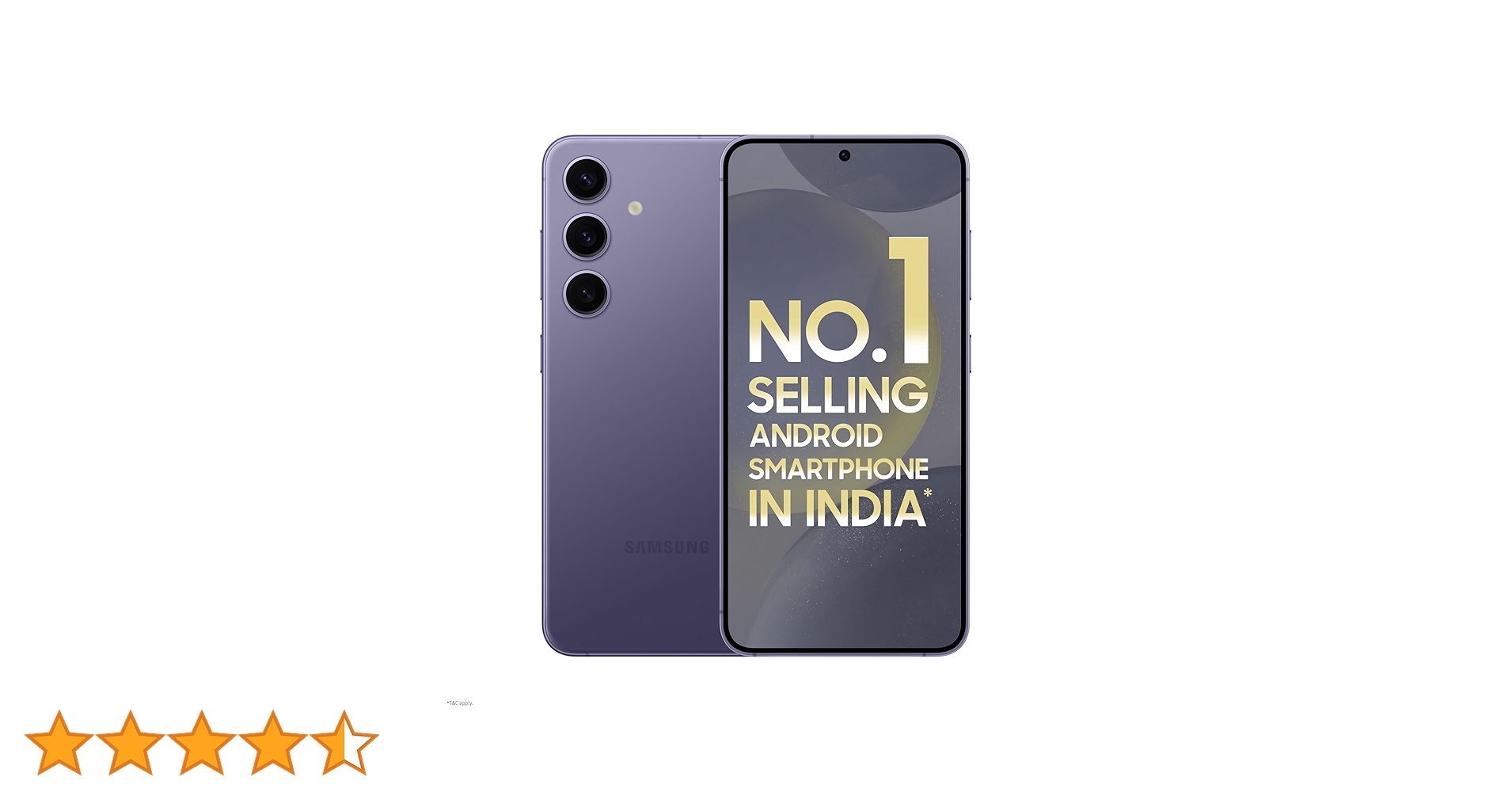 Samsung Galaxy S24 5G - Cobalt Violet 256GB, AI Enabled, 120 Hz